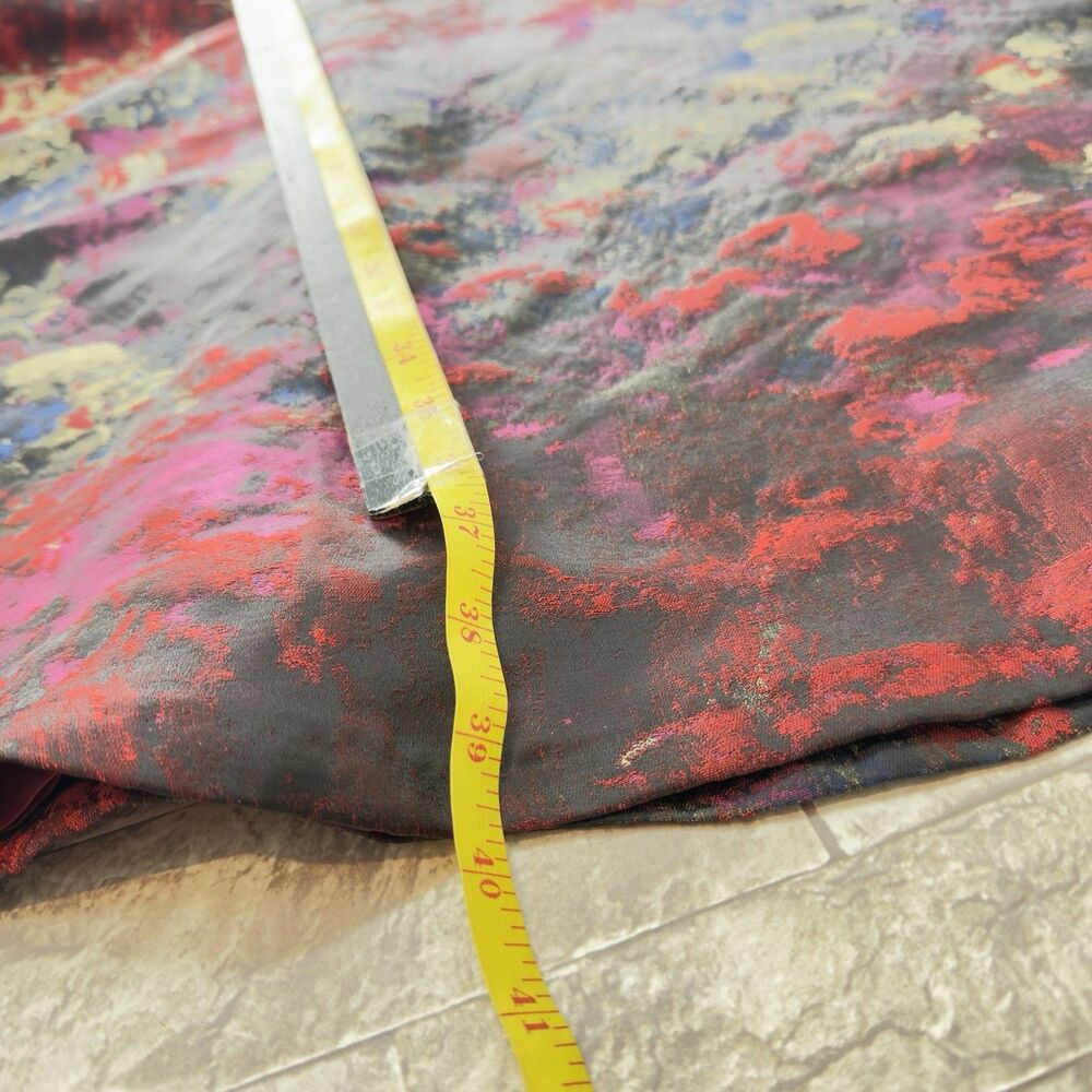 NWT Leslie Fay Women Dress Striped Fit & Flare Black Gold Size 8 - Picture 14 of 17